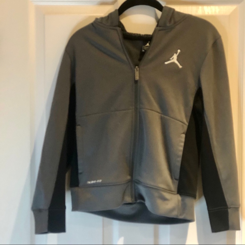 Michael Jordan Sweatshirt Kids 10-12 yrs Gray Zip